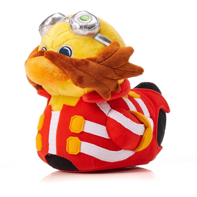 TUBBZ Plush: Sonic - Dr Eggman Cosplaying Rubber Duck Soft Plush Collectible Toy - Image 1